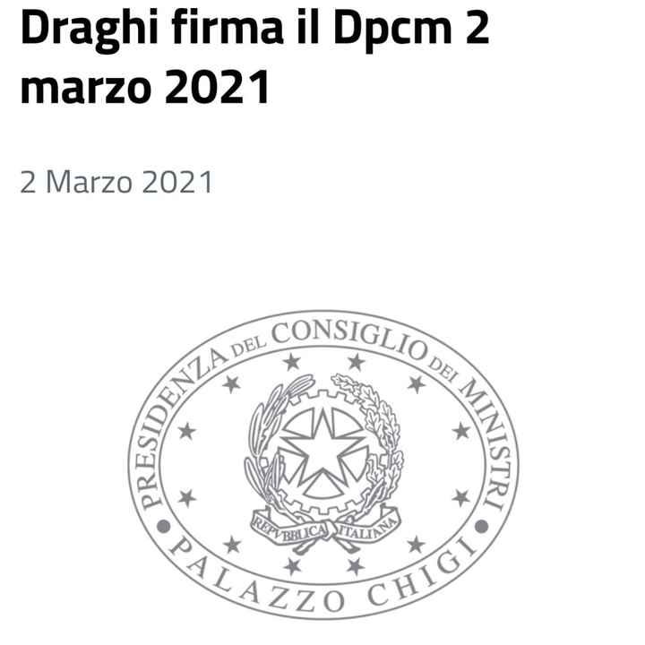 Allegato dpcm firmato dal nuovo governo - 1