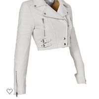 Cercasi giubbotto di pelle bianco - 1