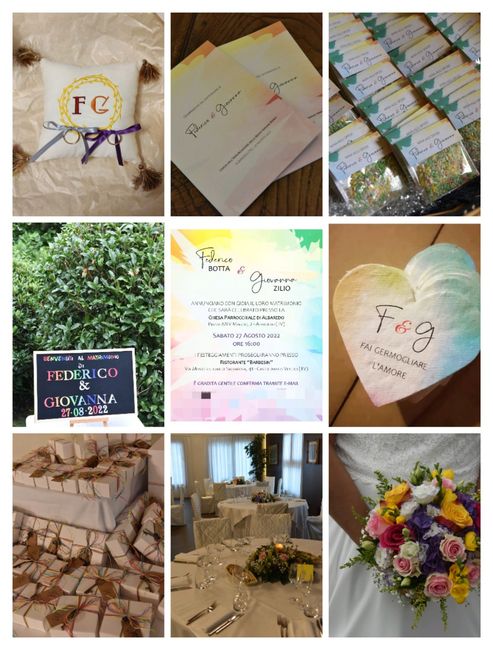 Se potessi scegliere matrimonio colorato o con toni classici? 1
