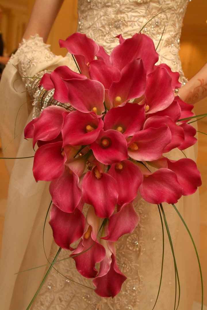 bouquet fucsia