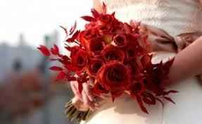 bouquet rosso