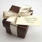 matrimonio marrone bomboniera