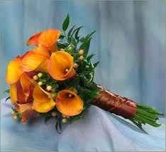 matrimonio arancione bouquet