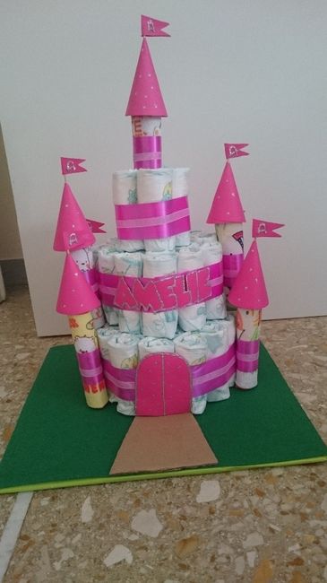 Torta di Pannolini Castello