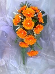 matrimonio arancione bouquet