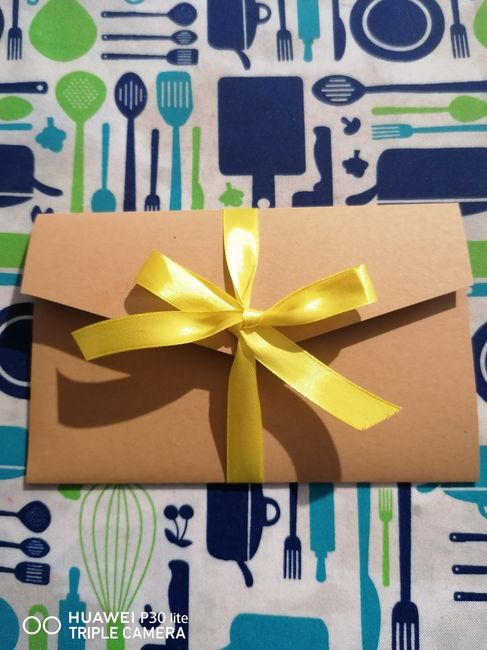 Bigliettino lista nozze 2