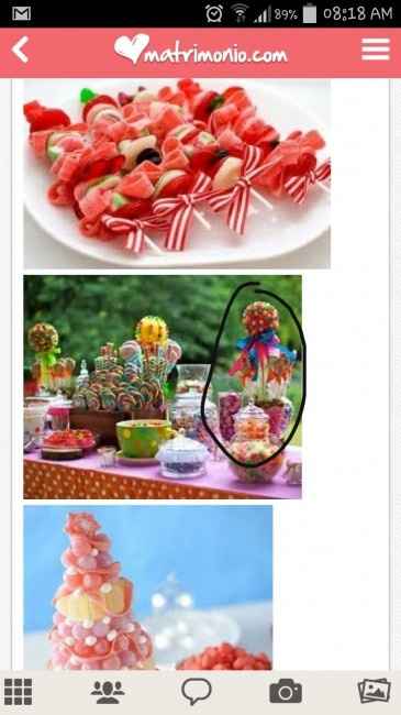 Centrotavola di caramelle - 1