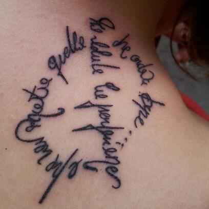 My tatoo