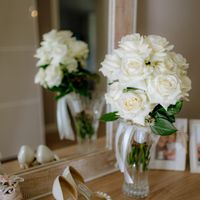 Bouquet e scarpe