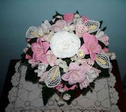 bouquet uncinetto fai da te