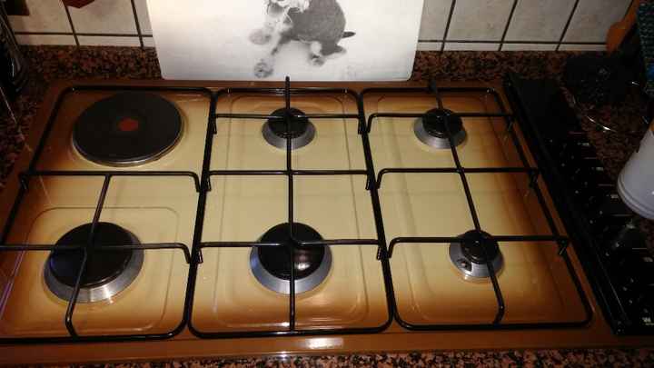 piano cottura vecchio