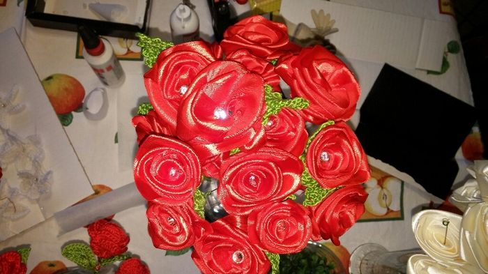 Rose con brillantini