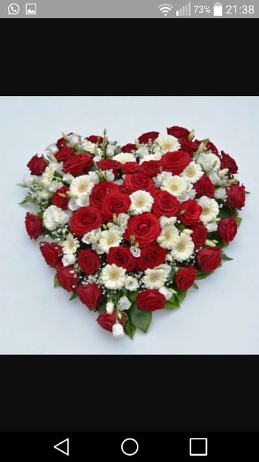 Centrotavola forma cuore - 2