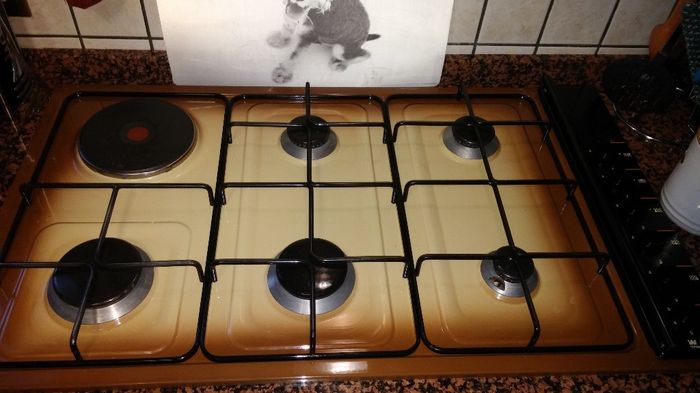 piano cottura vecchio