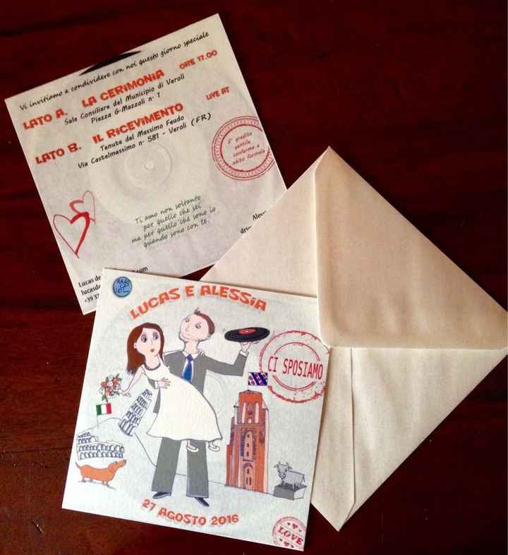 Quale invito scegliereste ? - 1