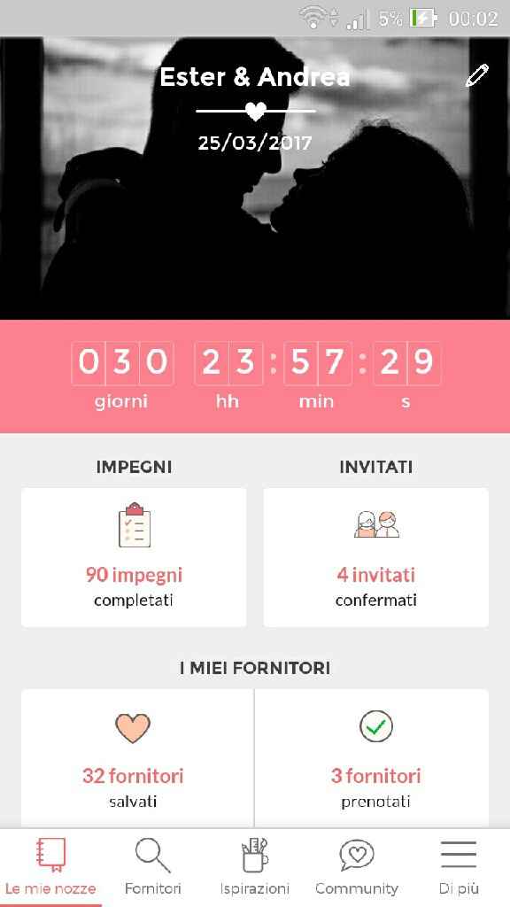 Ed oggi meno un mese! - 1