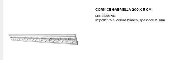 cornice polistirolo 