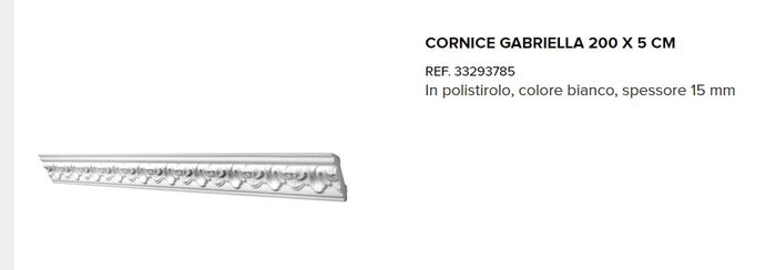 cornice polistirolo 