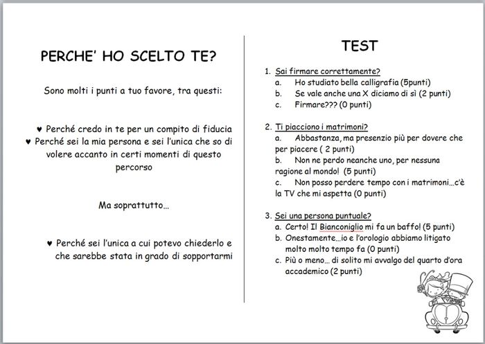 MANUALE PERFETTA TESTIMONE