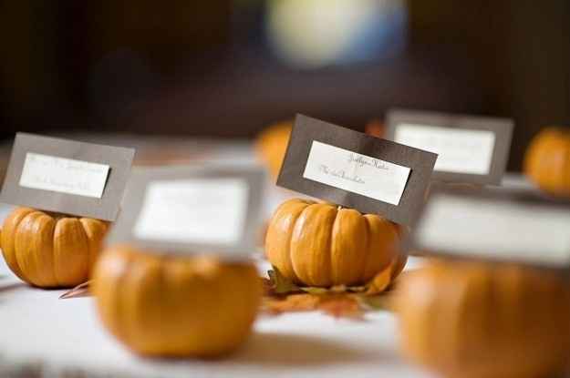 Matrimonio in autunno: segnaposto - 7