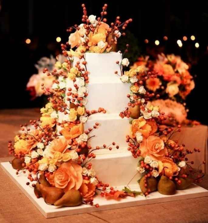 Matrimonio in autunno: la torta - 7