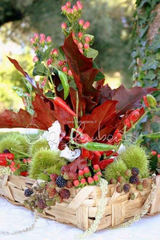 Matrimonio in autunno: centrotavola - 4