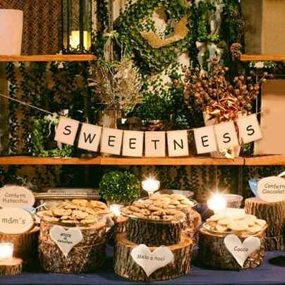 Matrimonio in autunno: angoli ricevimento - 4