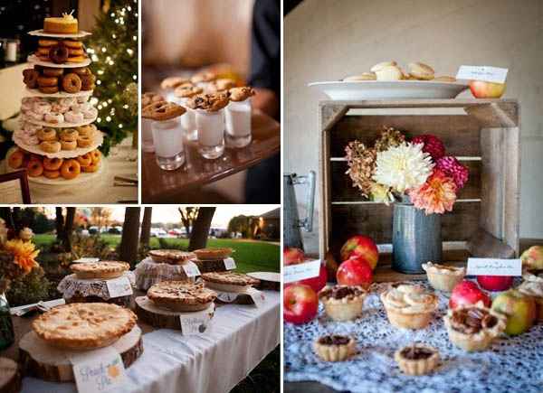 Matrimonio in autunno: angoli ricevimento - 9