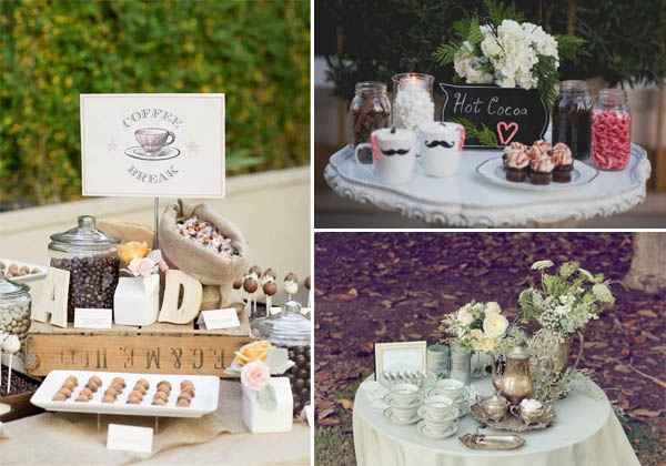 Matrimonio in autunno: angoli ricevimento - 10