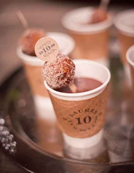 Matrimonio in autunno: angoli ricevimento - 11