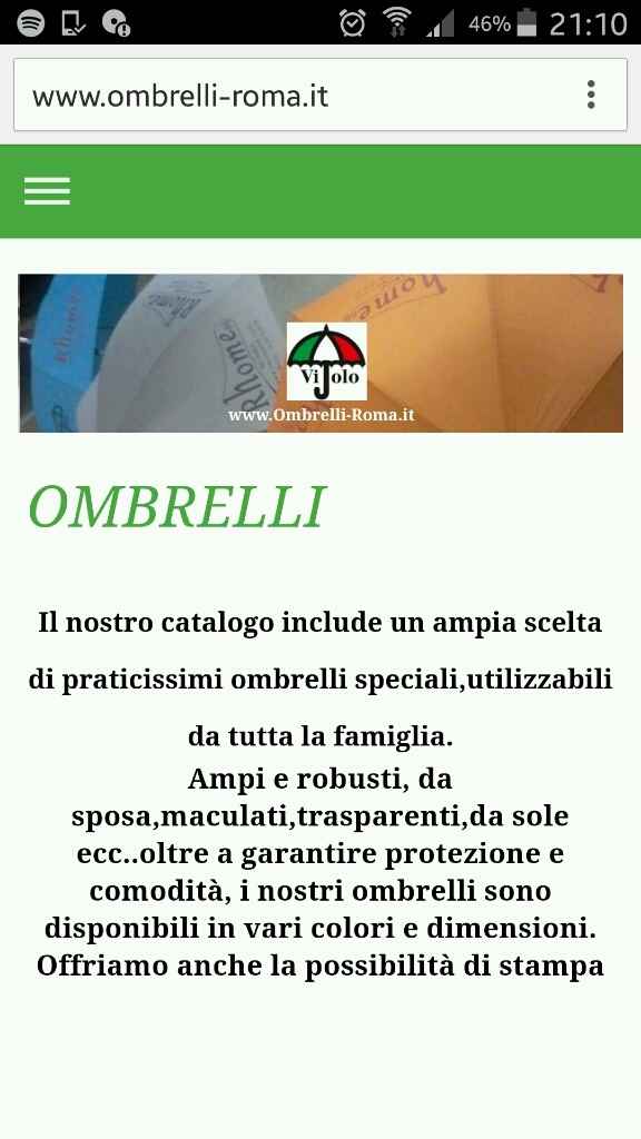 Ad ogni sposina, il suo ombrello! - 1