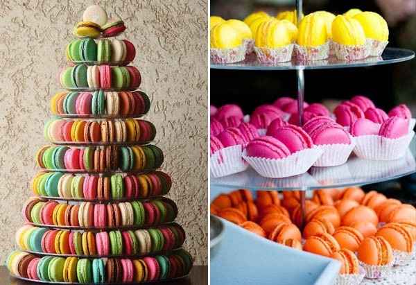 Macarons: per un matrimonio super colorato