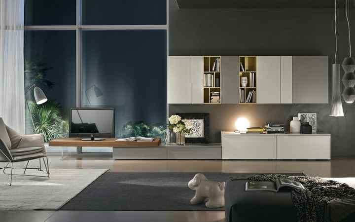 Parete attrezzata mobilgam - 1