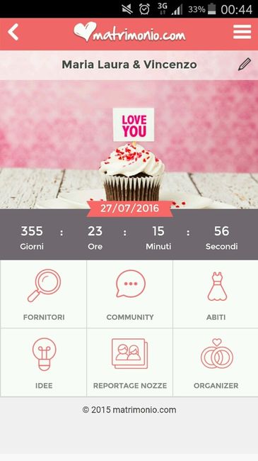 Countdown matrimonio.com - 1