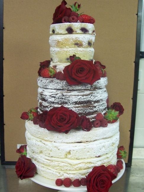 Naked cake vari gusti