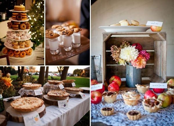 Matrimonio in autunno: angoli ricevimento - 9