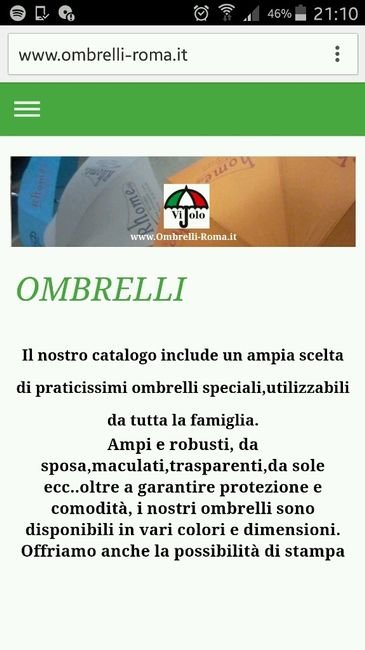 Ad ogni sposina, il suo ombrello! - 1