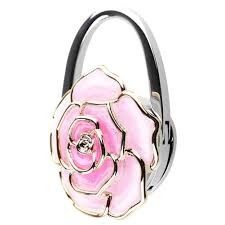 Gancio porta borsa fiore