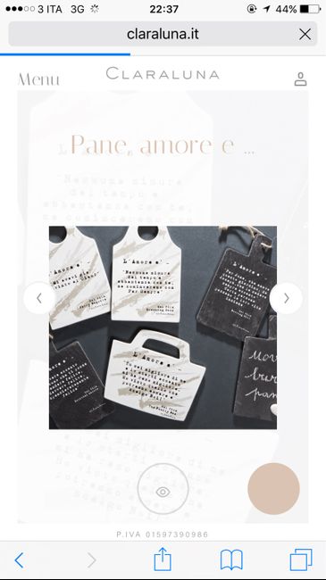 Consigli bomboniere - 1