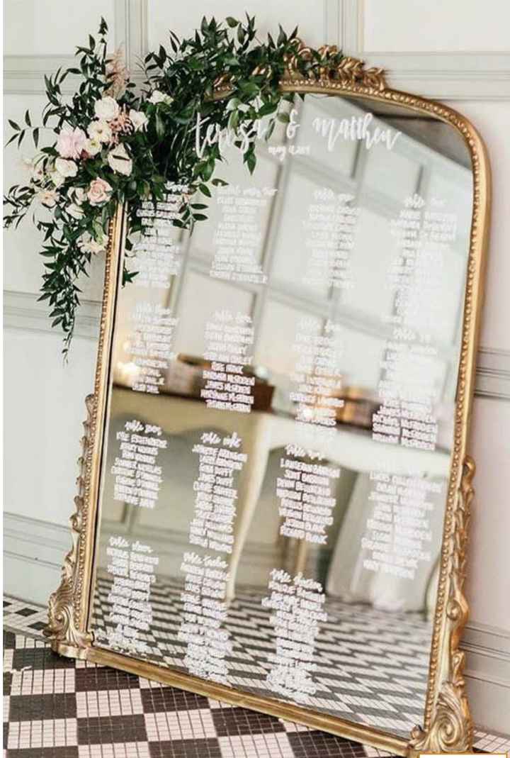 #ispirazione - tableau de mariage