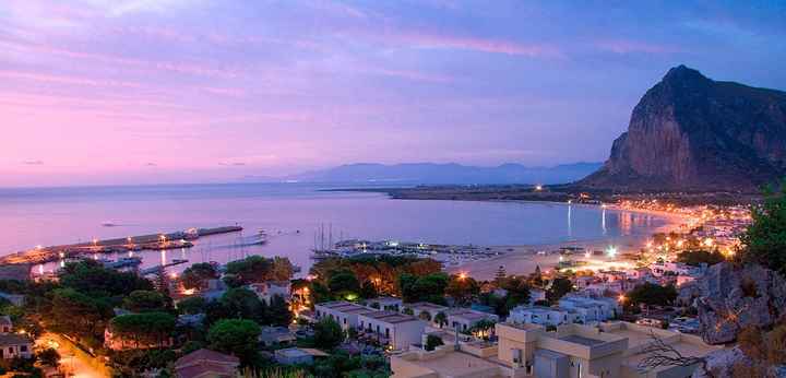 San Vito lo Capo di sera