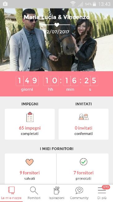 Quanti giorni mancano alle tue nozze? - 1