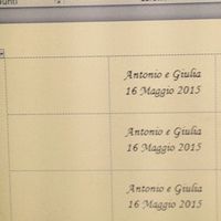 Bigliettini bomboniere