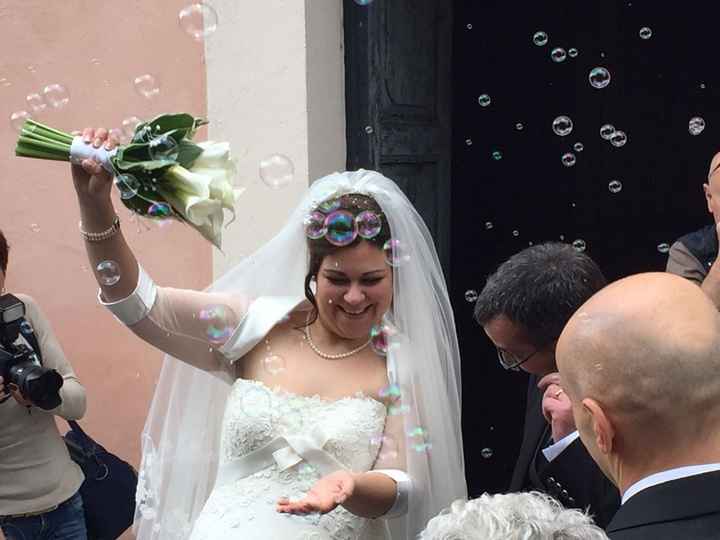 Il riso ha colpito anche il bouquette