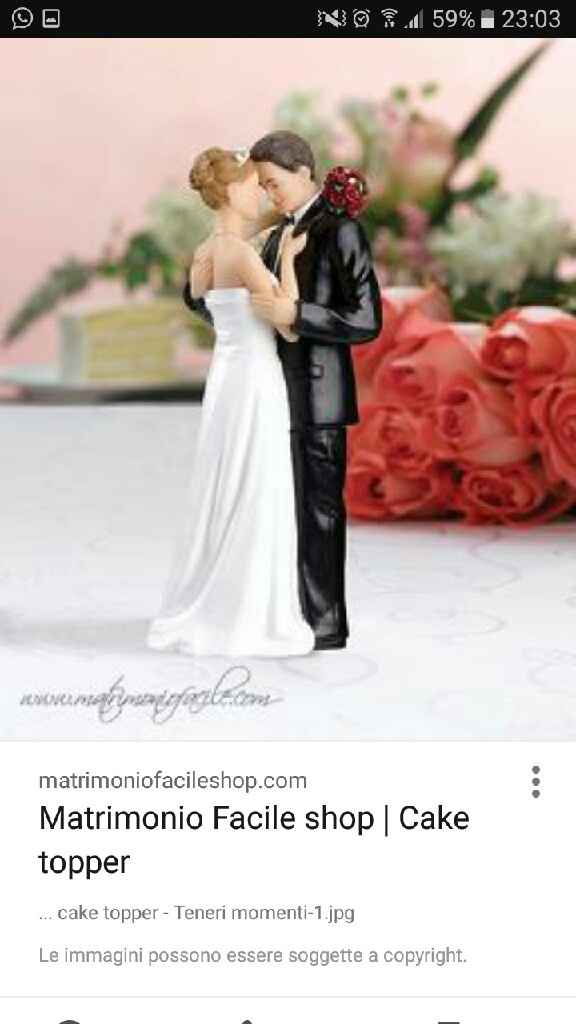 Il mio cake topper preferito! - 1