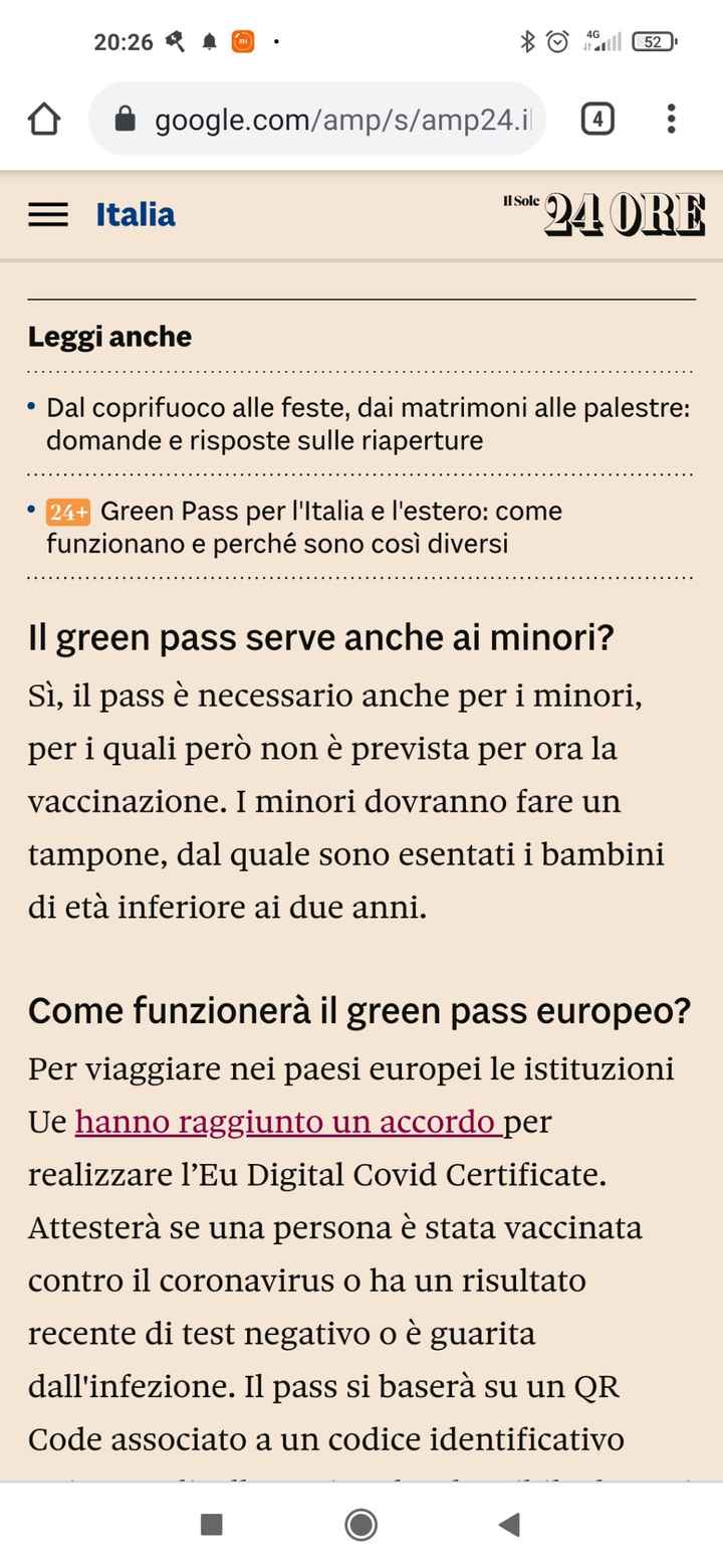 🚨🚨ufficiale greenpass una dose Sola🚨🚨 - 1