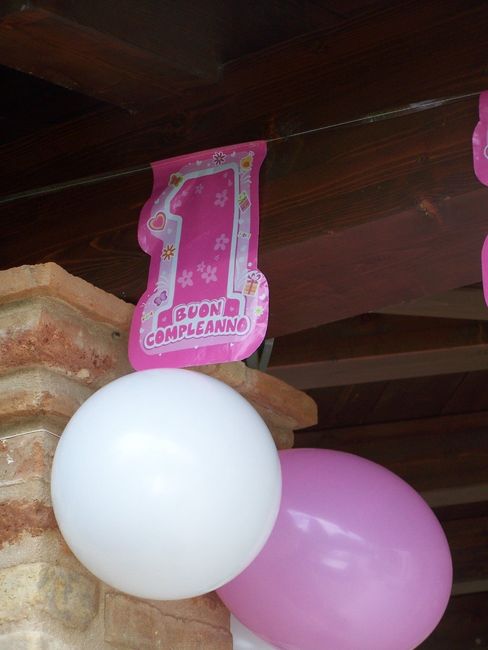 Il primo compleanno di Martina