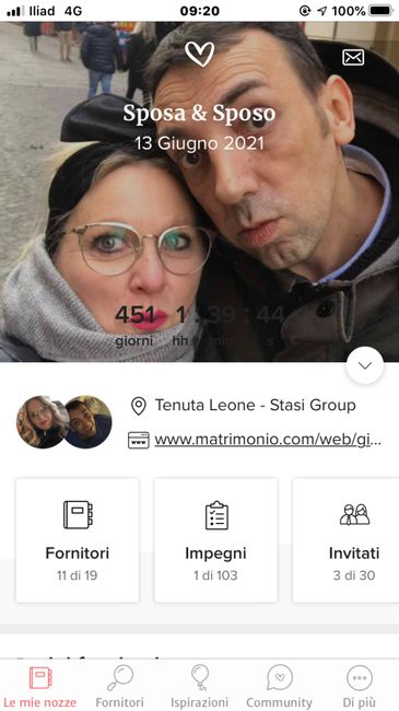Quanti giorni mancano al vostro matrimonio? - 1