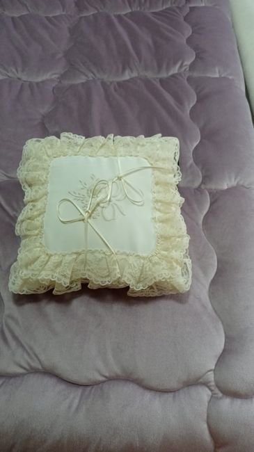 Cuscino portafedi 1