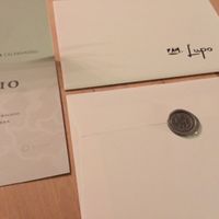 Partecipazioni con chiusura con ceralacca